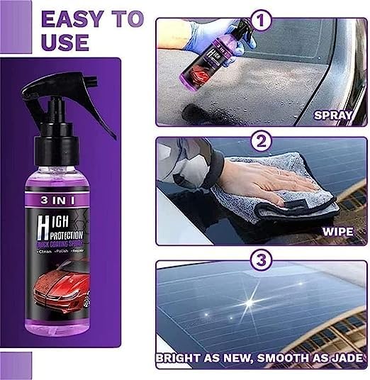3-in-1 High Protection Quick Car Coating Spray