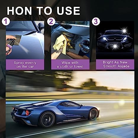 3-in-1 High Protection Quick Car Coating Spray