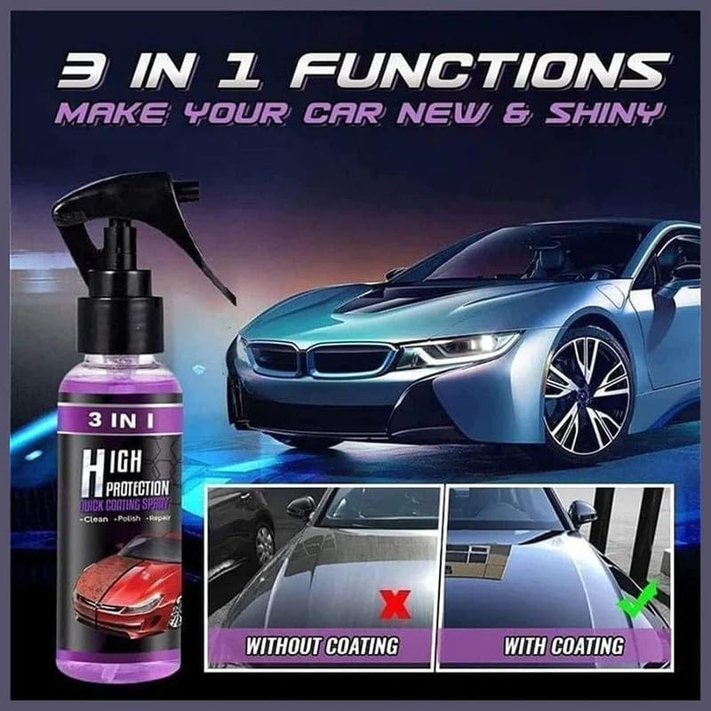 3-in-1 High Protection Quick Car Coating Spray