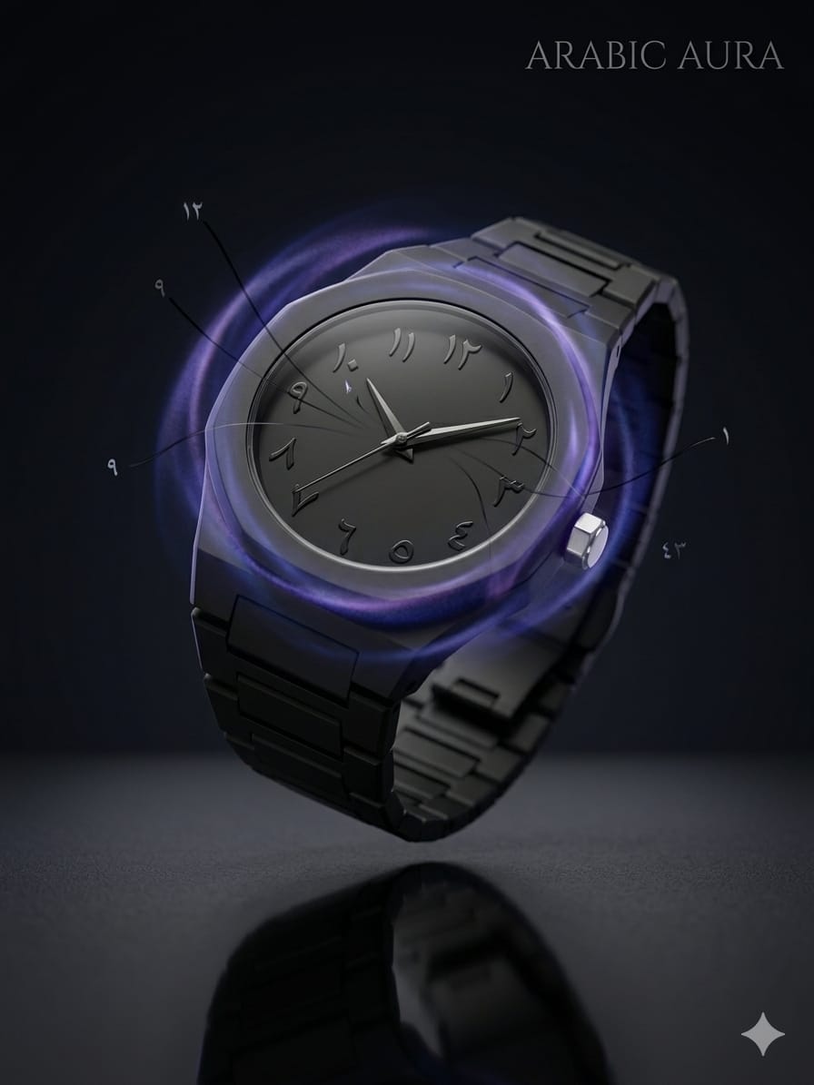 Arabic Aura Luxury Watch